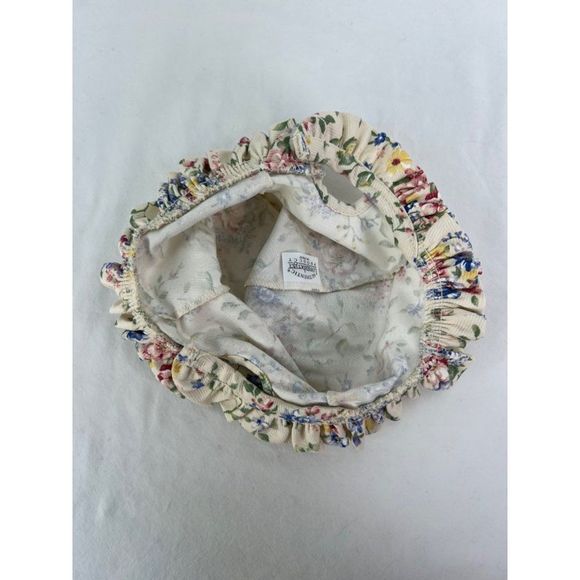 Spring Floral Small Fruit Basket Liner Longaberger - Picture 5 of 7